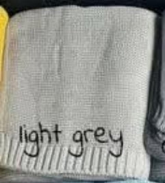 Custom Cotton Knit Baby Blanket – Personalized Name or Monogram (35"x36")