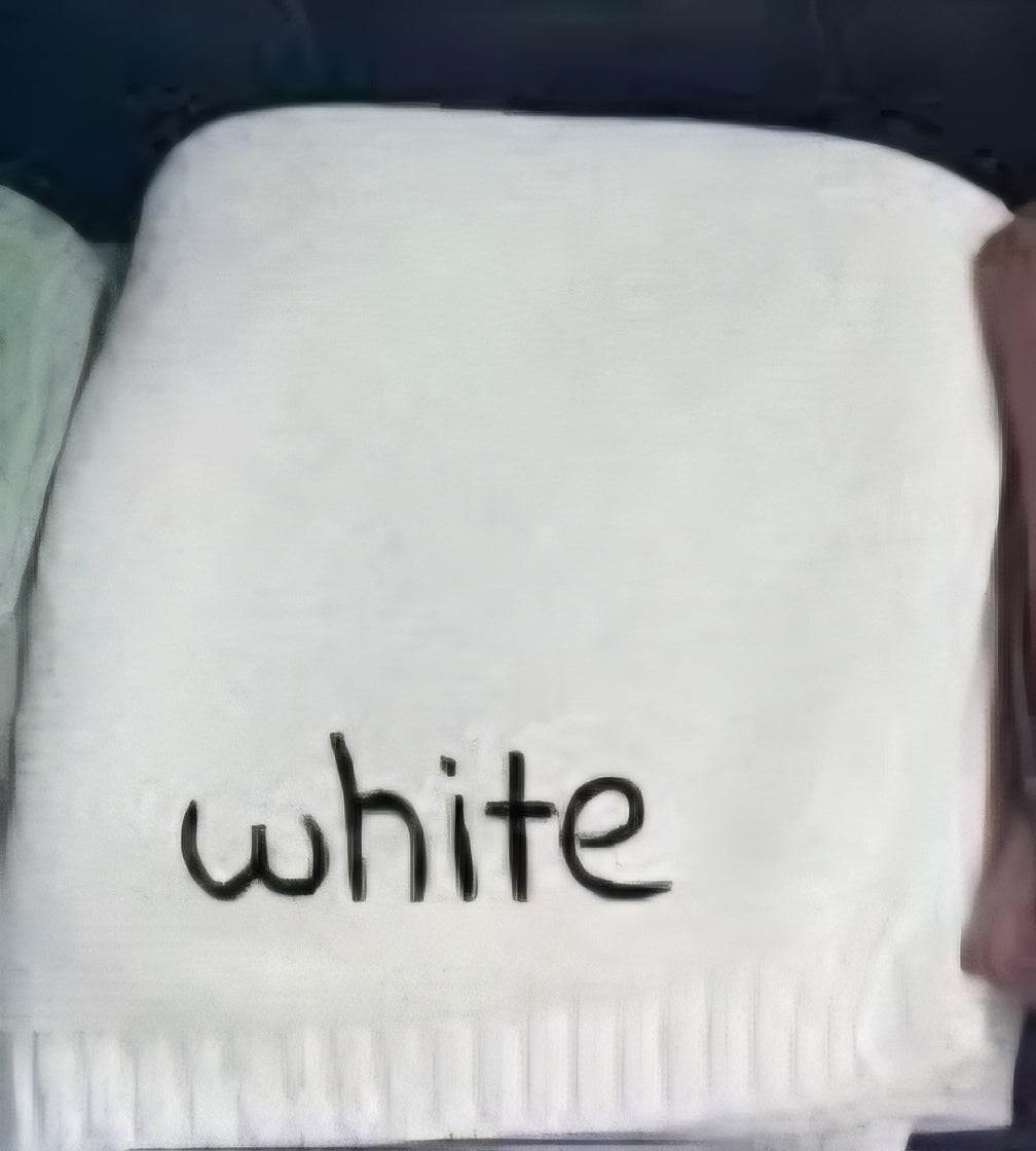 Custom Cotton Knit Baby Blanket – Personalized Name or Monogram (35"x36")