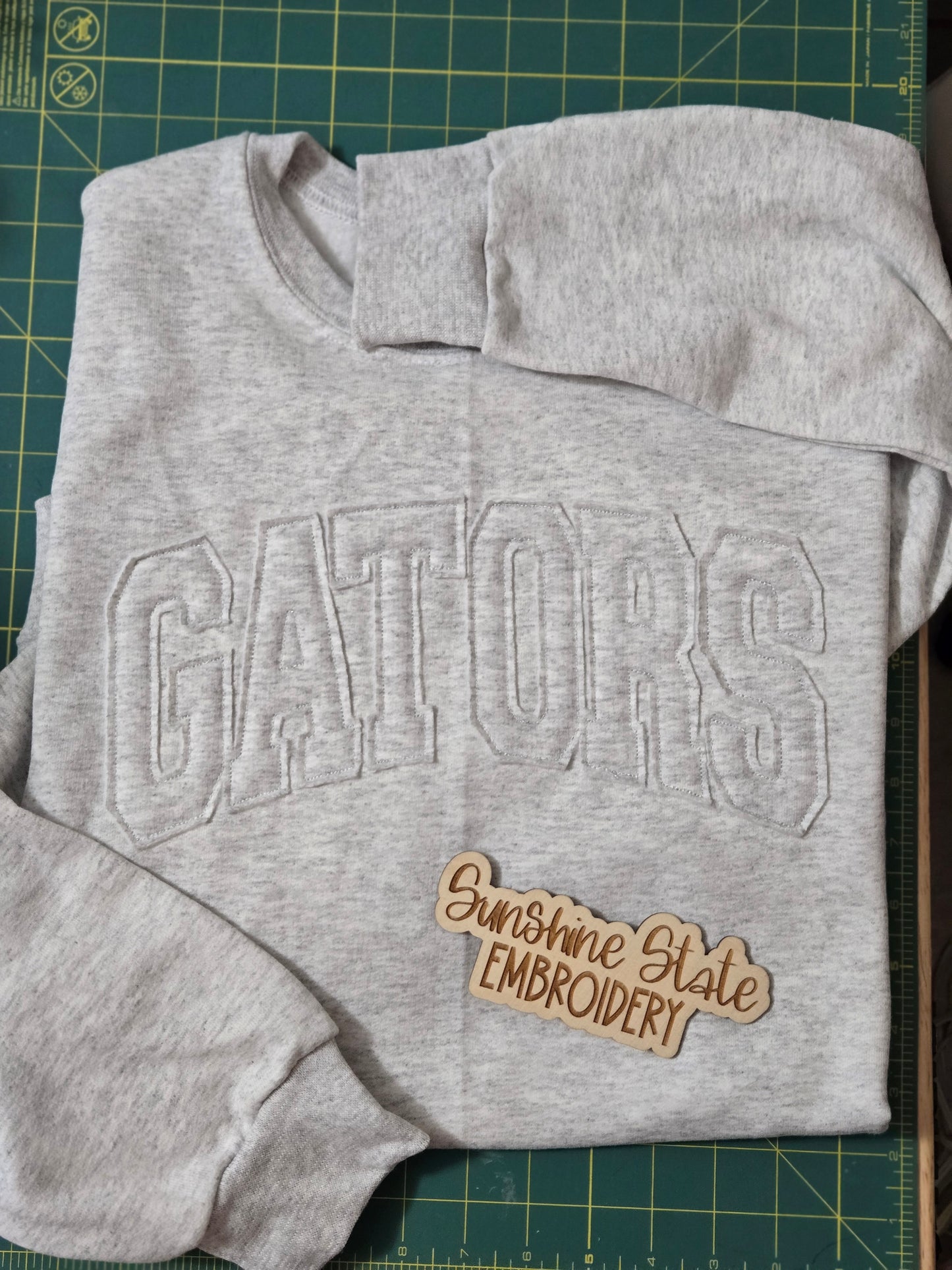 Custom Chenille/Appliqué Embroidered Sweatshirt