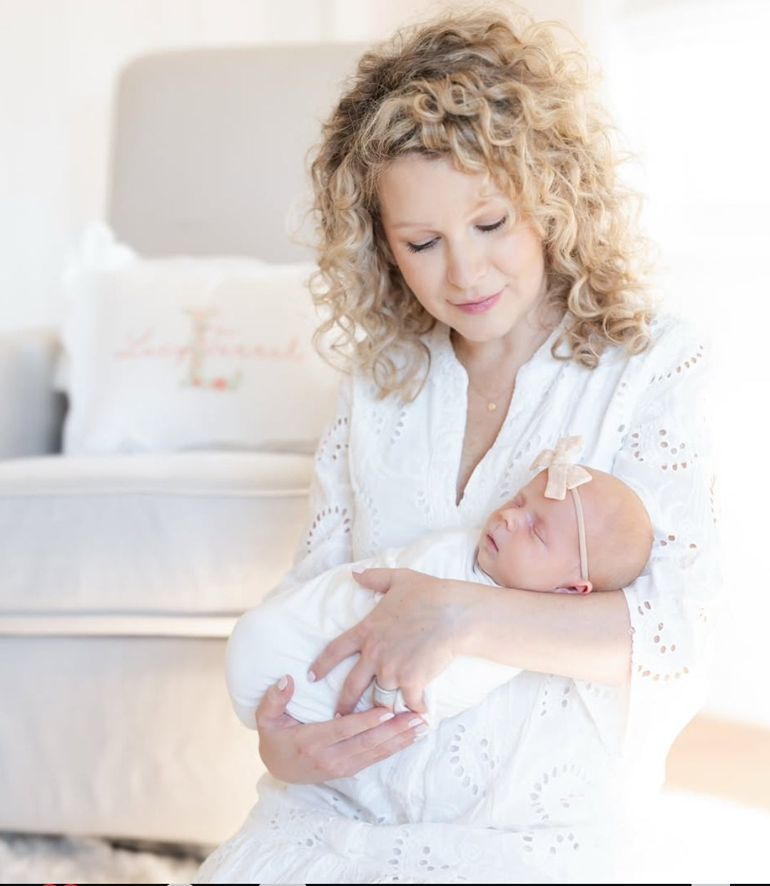 Custom Embroidered Name Pillow – Personalized Monogram Cushion for Kids & Home Decor